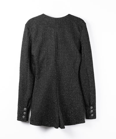 ブラックツイードレディミニオールインワン ／ black tweed lady mini allinone