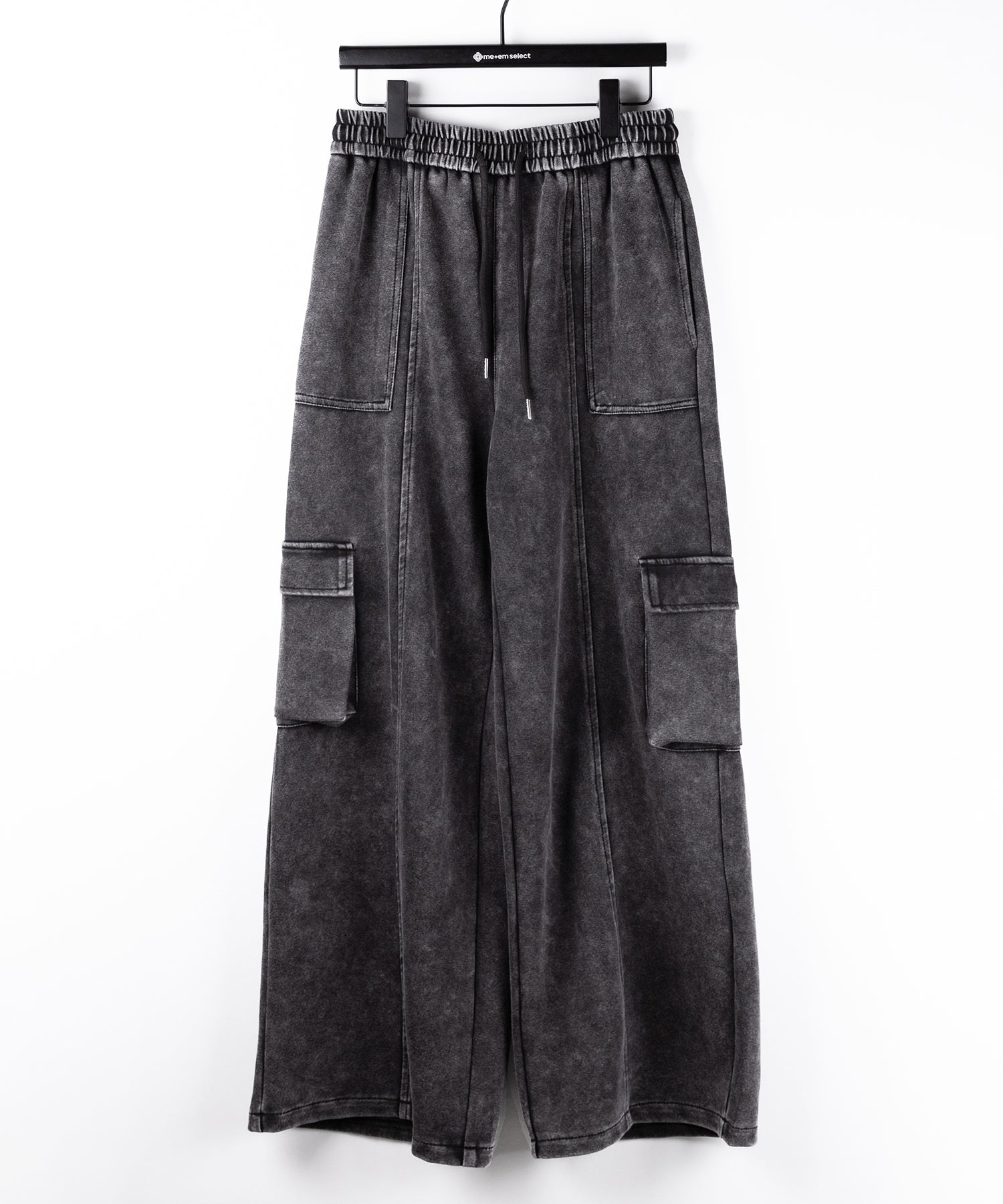 ピグメントヴィンテージヘビーワイドカーゴスウェットパンツ ／ pigment vintage heavy wide cargo sweatpants