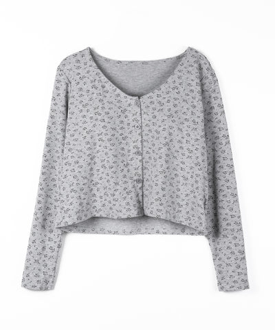 【 ２点セット 】小花柄レースキャミソール ＋ カーディガン SET ／ （ 2piece SET ）Floral lace camisole + cardigan SET