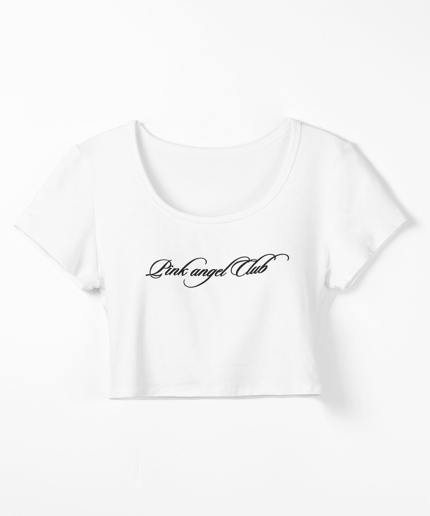 【 PINK ANGEL CLUB 】 レタリングロゴスクエアショートＴシャツ ／ PINK ANGEL CLUB lettering logo square short T-shirts