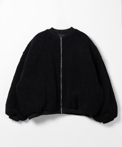 【 ３color 】ビッグシルエットボリュームボアブルゾン
