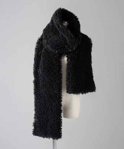 ボリュームフラッフィーシャギーボアマフラー ／ volume fluffy shaggy boa muffler