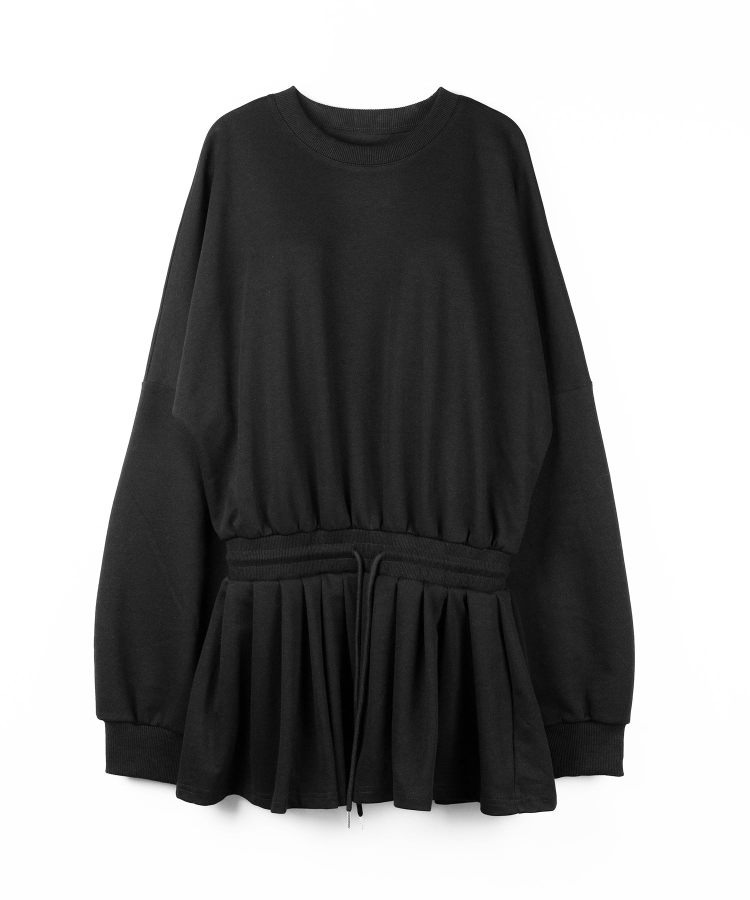オーバースウェットフレアミニワンピース ／ over sweat flare mini onepiece