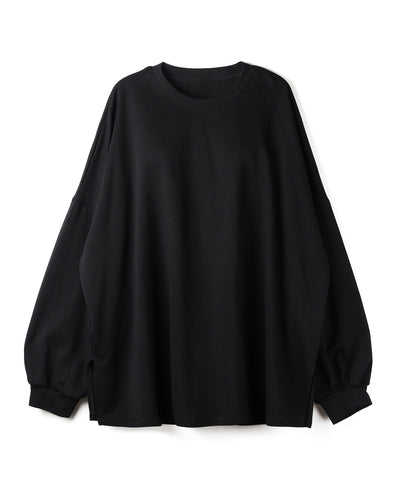 【 ３color 】ボリュームスリーブBIGスウェットロンＴ ／ big sweat long Tee