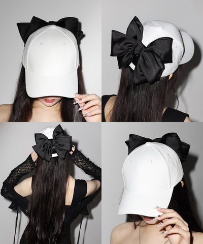 バックリボンキャップ ／ back ribbon CAP
