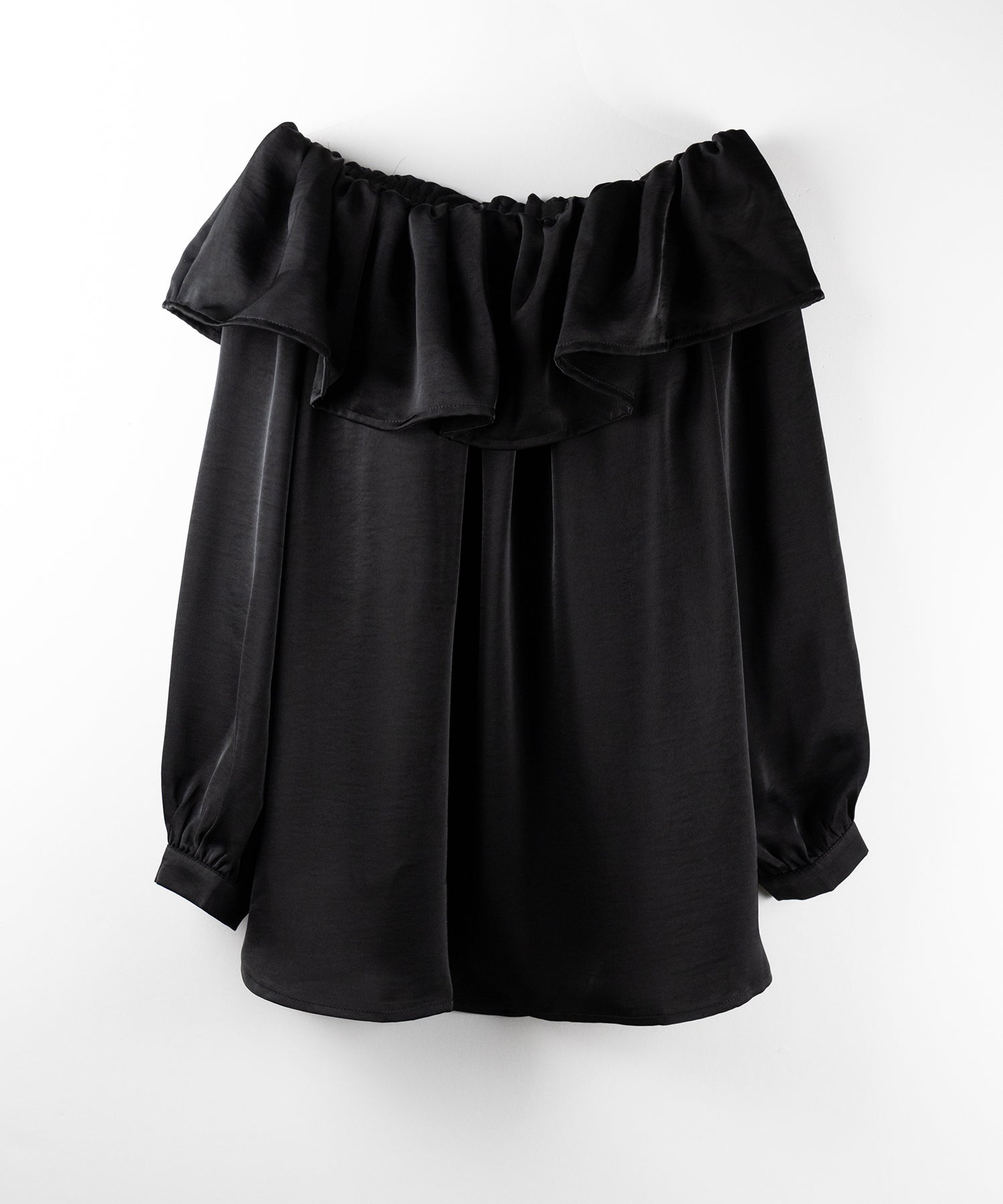 【 ２color 】オフショルダーフリルオーバーミニワンピース ／ off shoulder frill over mini onepiece