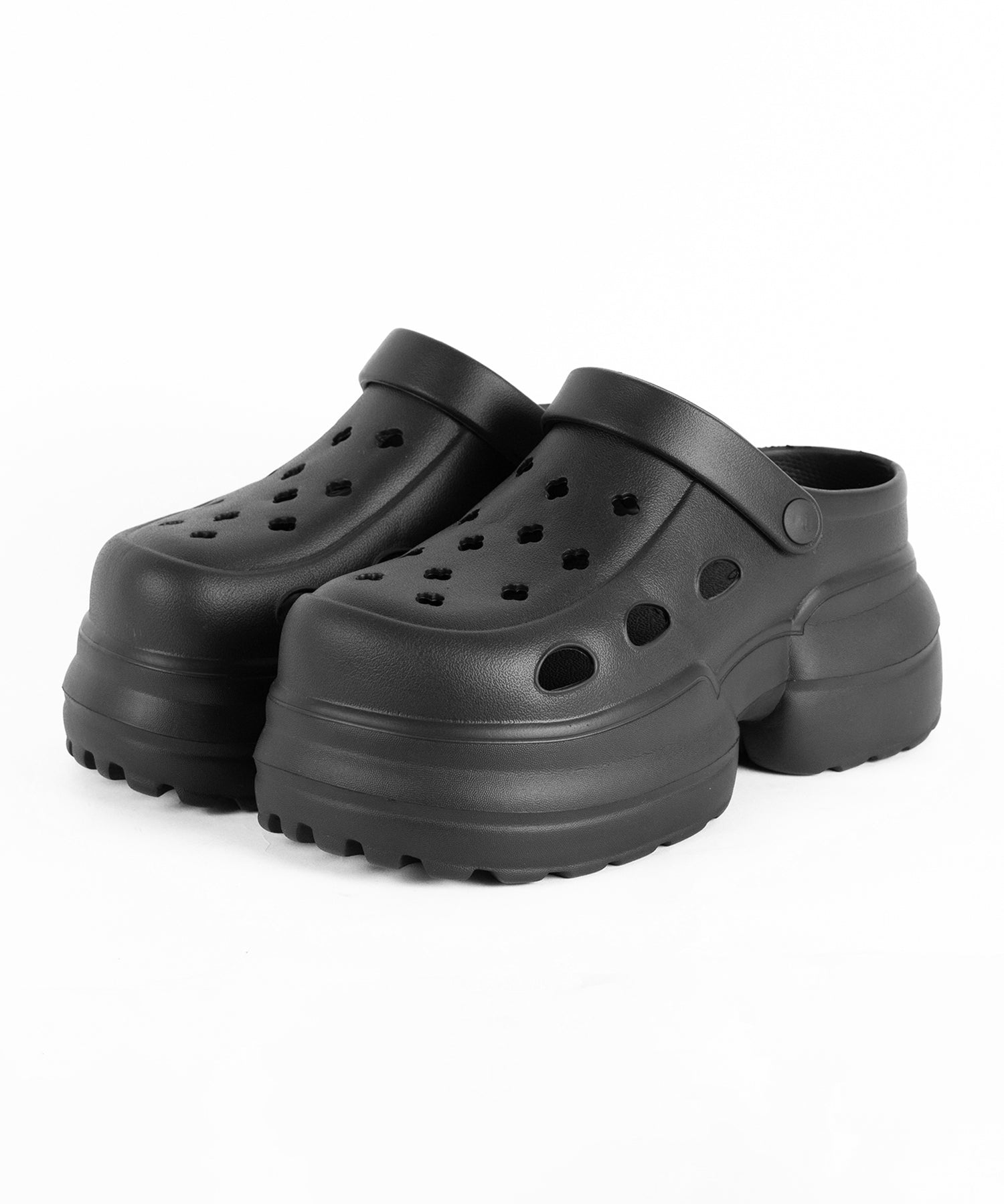 厚底クロッグサンダル ／ Platform clog sandals