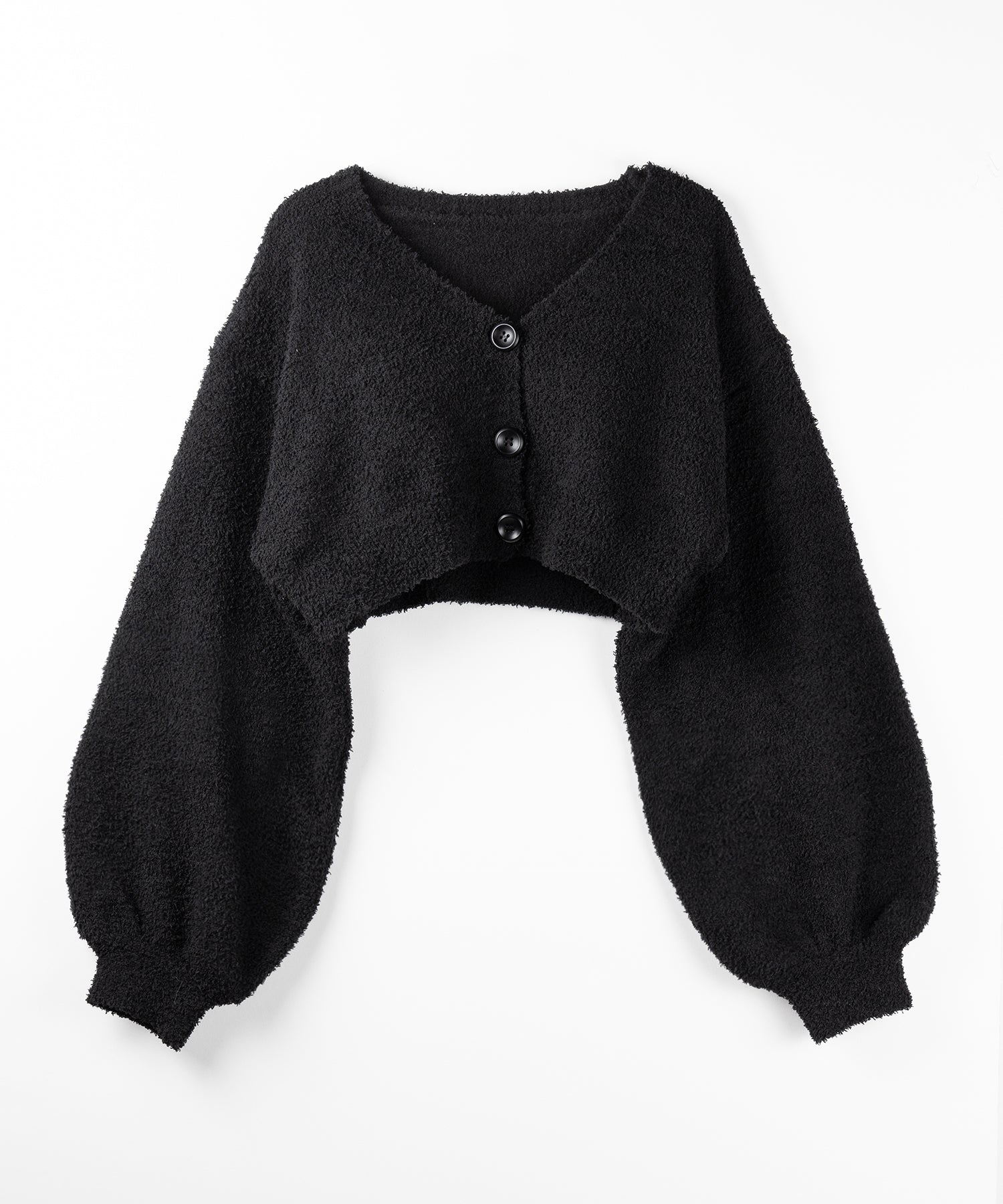 【セットアップ可能 】マシュマロタッチショートカーディガン ／ marshmallow touch short cardigan