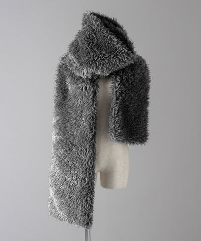 ボリュームフラッフィーシャギーボアマフラー ／ volume fluffy shaggy boa muffler