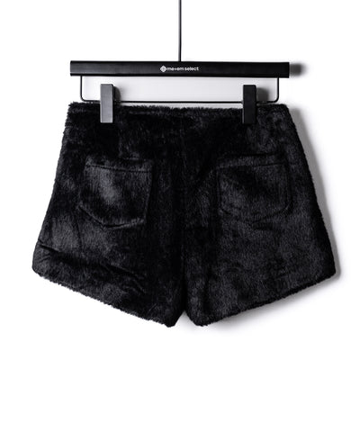 シャギーファータイトショートパンツ ／ shaggy fur tight short pants