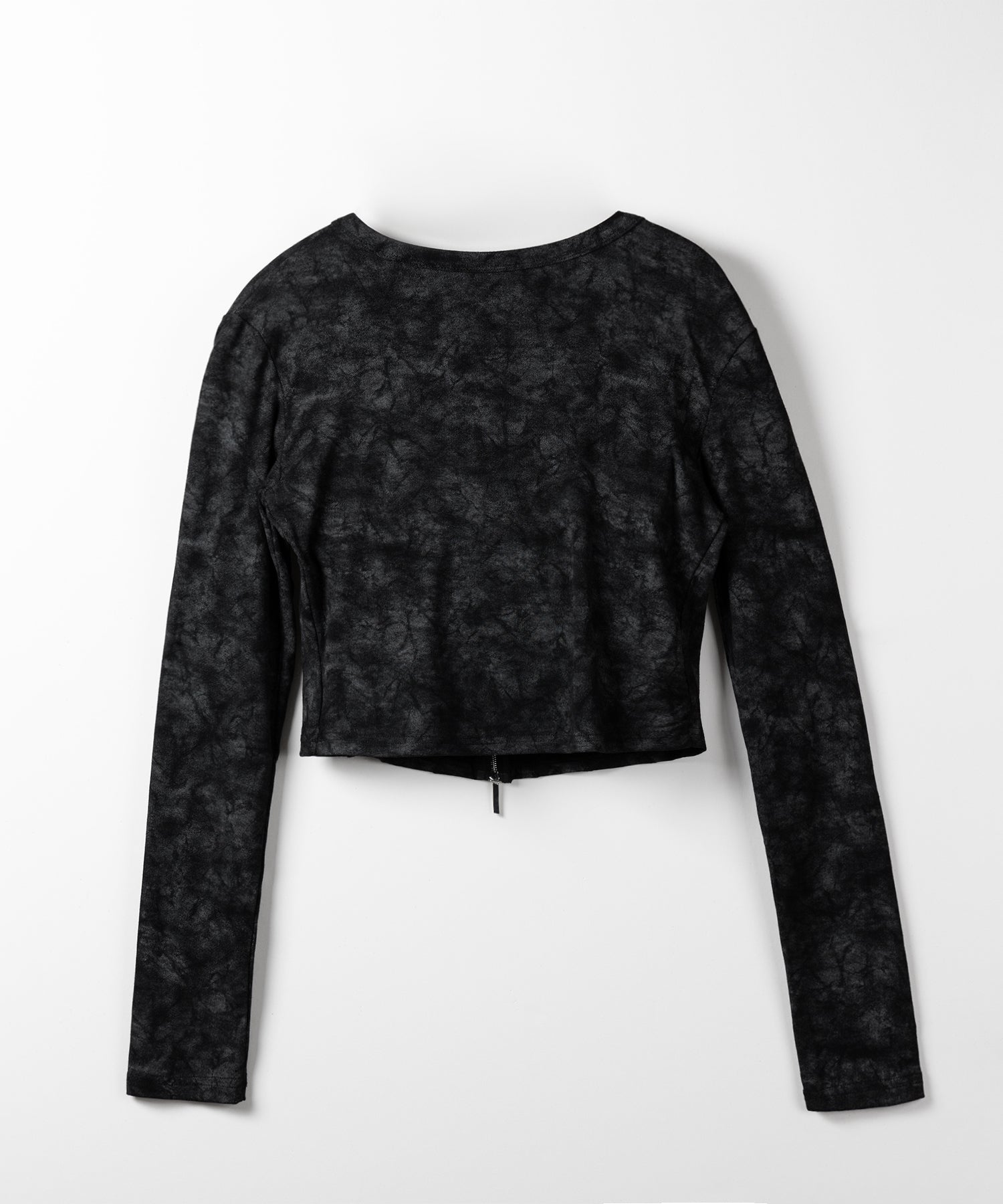 【 ２color 】ダブルジップヴィンテージカットソーカーディガン ／ double zip vintage cut sew cardigan