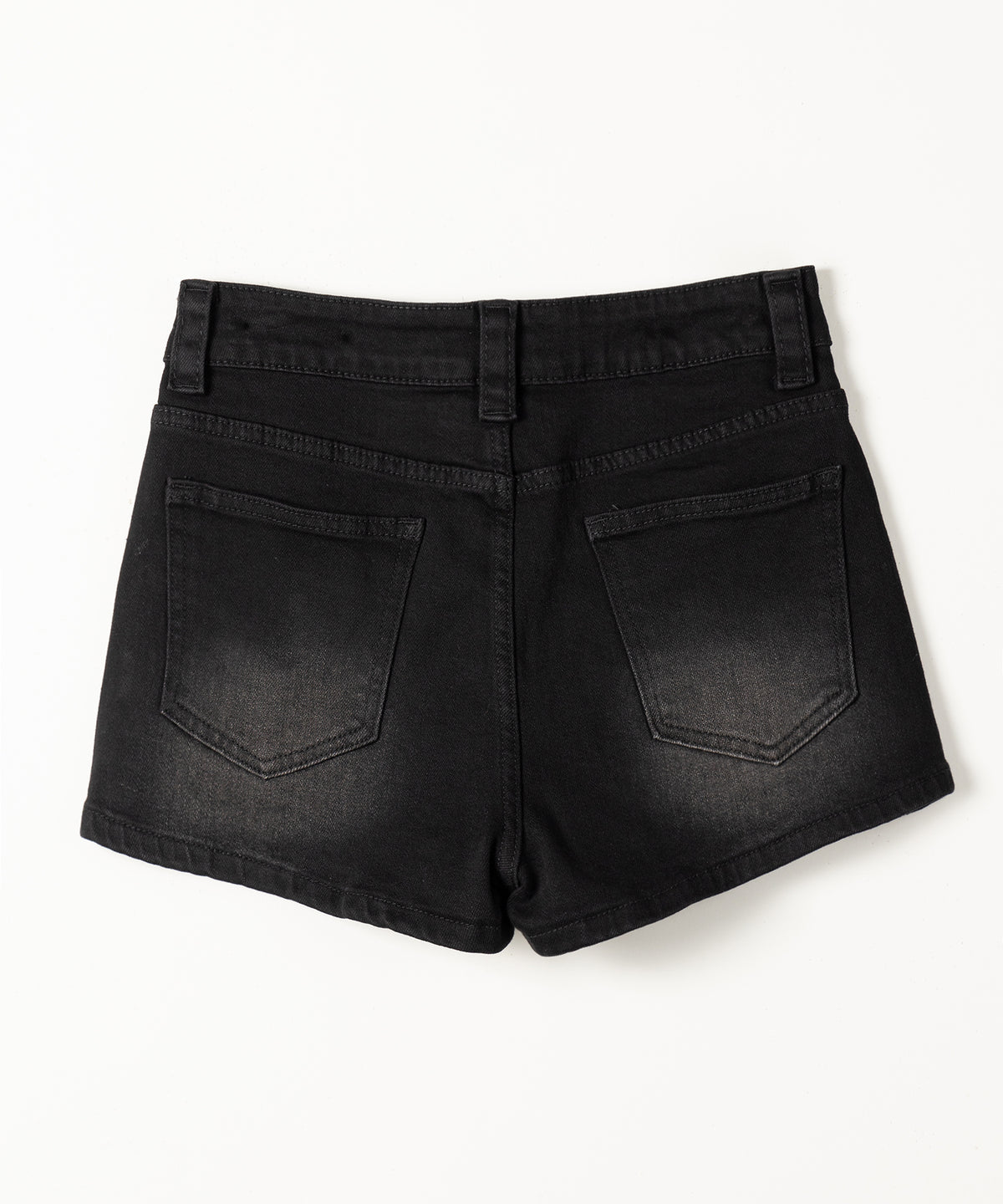 ナポレオンデザインストレッチデニムミニスカパン ／ napoleon design stretch denim mini skirt pants