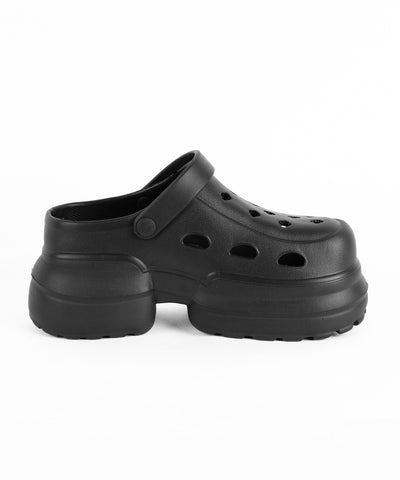 厚底クロッグサンダル ／ Platform clog sandals