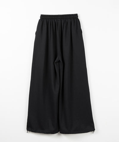 【 セットアップ可能 】レタリングロゴプリントワイドスウェットパンツ ／ lettering logo print wide sweat pants