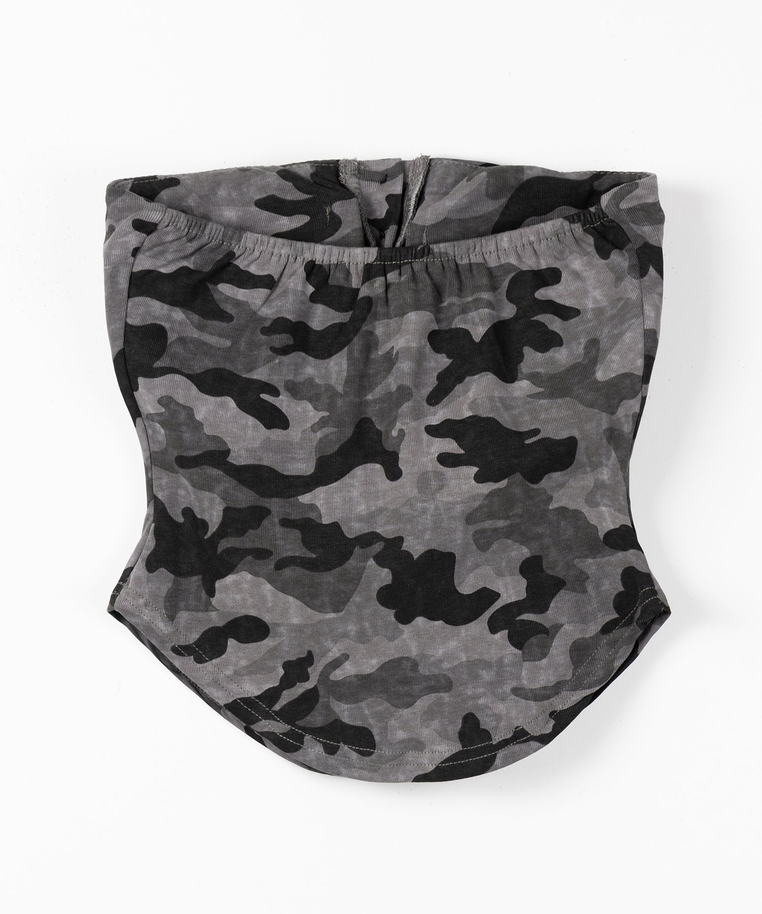 ヴィンテージカモフラ迷彩ヘンリーネックベアトップ ／ vintage camouflage henly neck bare top