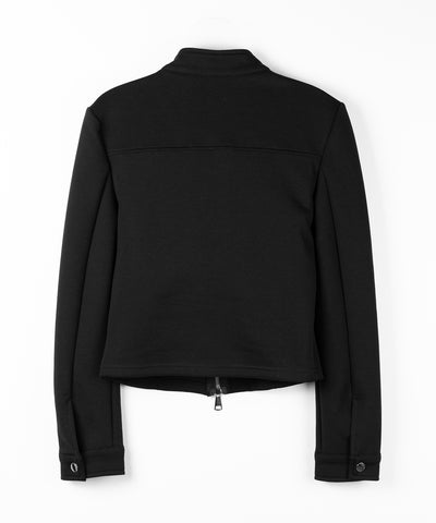 アウトポケットジップアップスリムカットジャケット ／ out pocket zip up slim cut jacket