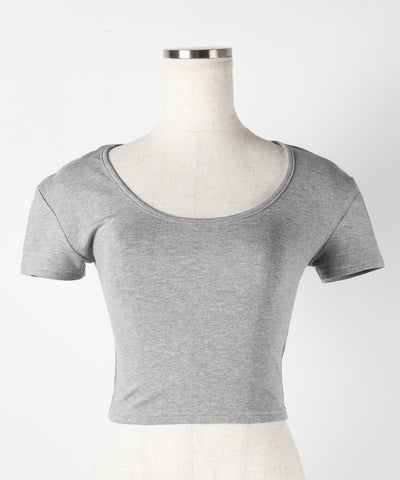 【 ワンホンセットアップ 】スクエアショートＴシャツ＋サイドシャーリングフレアパンツ ＳＥＴ ／ 【 SETUP 】square neck short T-shirts + side shirring flare pants