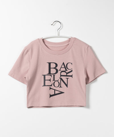 【 ４color 】BACロゴレタリングショートＴシャツ