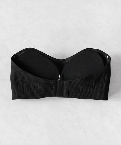 【 ＋５ｃｍ厚盛ブラパッド 】ボリュームアップバンドゥブラトップ ／ +5cm volume up bandeau bra top