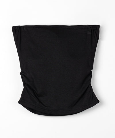 【 セットアップ可能 】ラインストーンロゴベアトップ ／ Rhine stone logo bare top