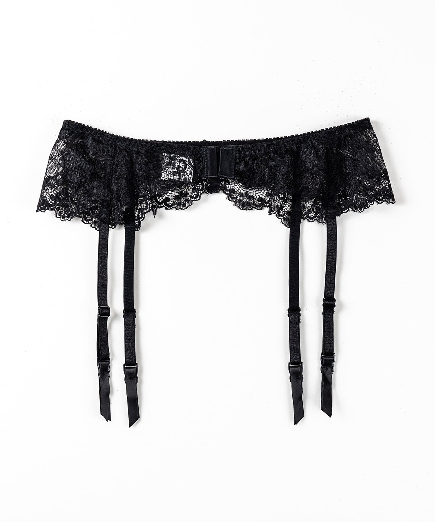 レースリボンストラップガーターベルト ／lace ribbon strap garter belt