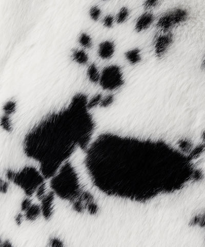 【 限定先行販売 】カウミドルフェイクファコート ／ cow middle fakefur coat