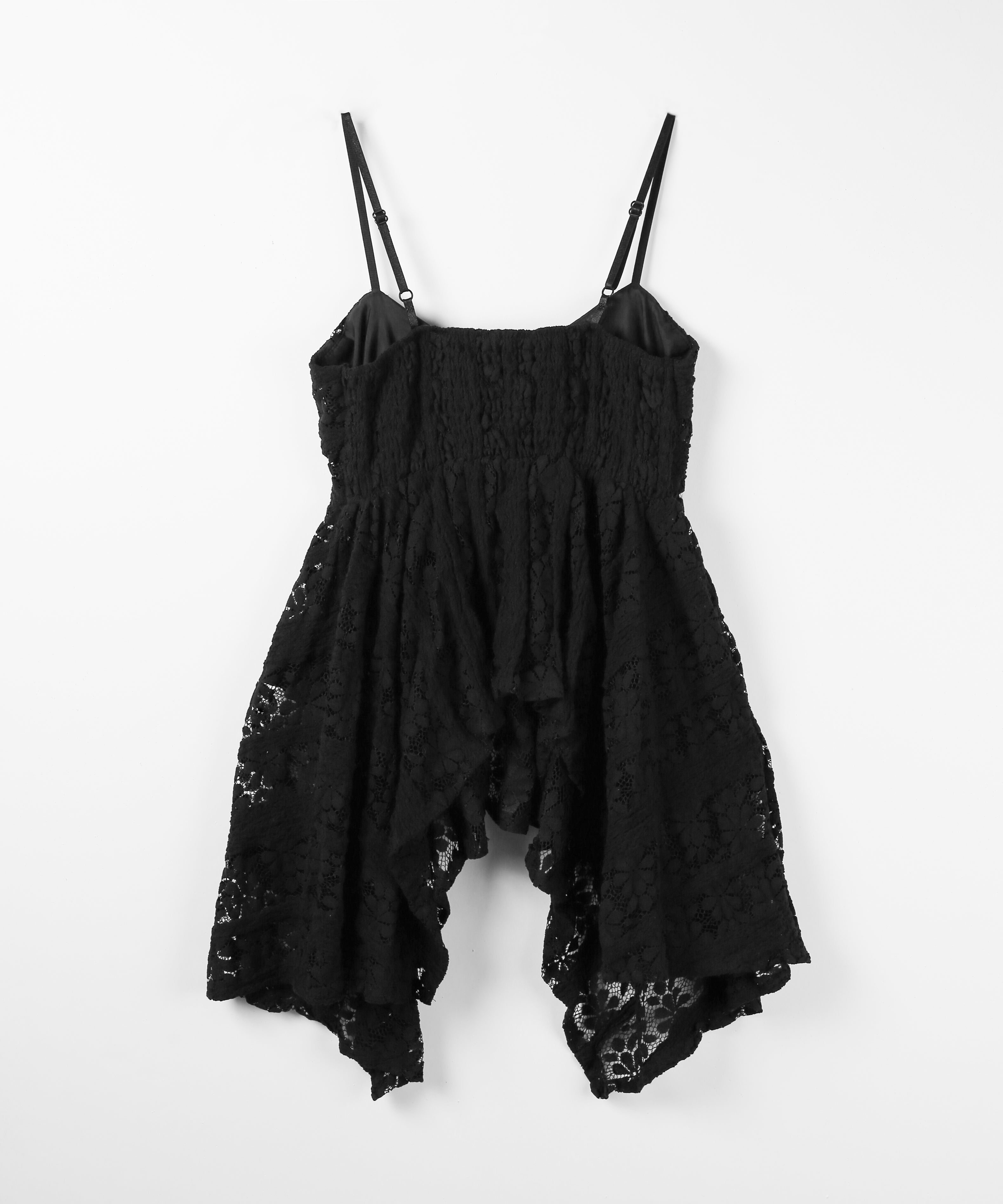 フロントリボンレースフレアキャミチュニック ／ front ribbon lace
