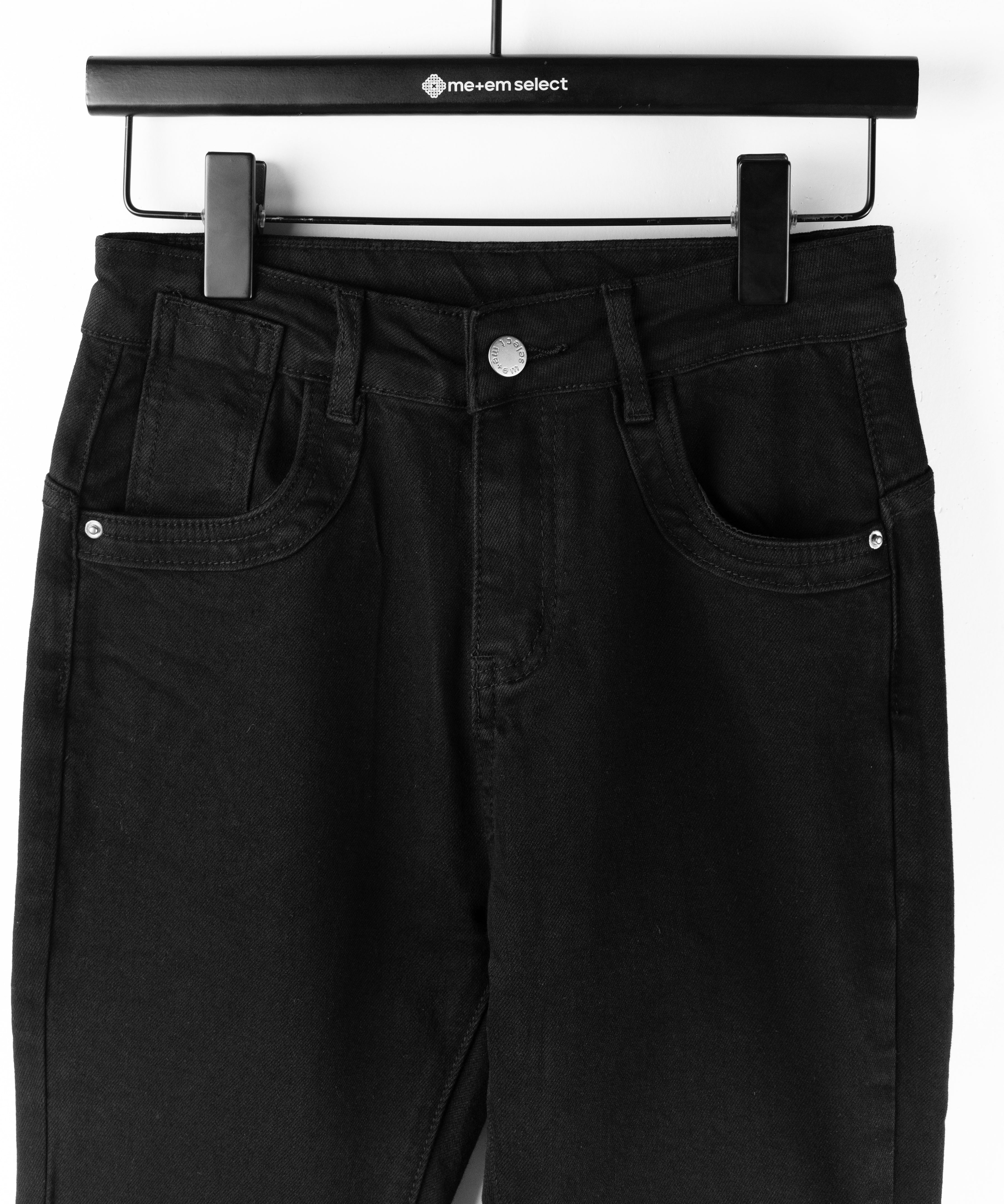 ヴィンテージライクフリンジストレッチフレアデニム ／ Vintage-like fringe stretch flare denim