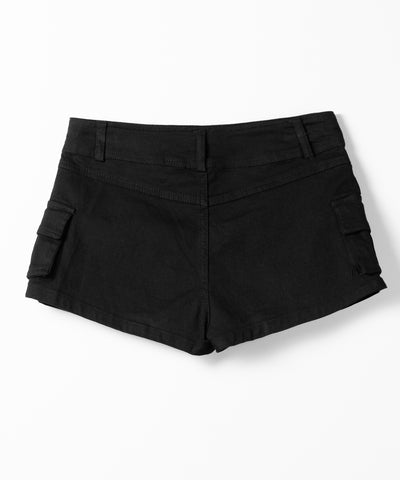 カーゴポケットリングマイクロショートパンツ ／ cargo pocket ring micro shorts