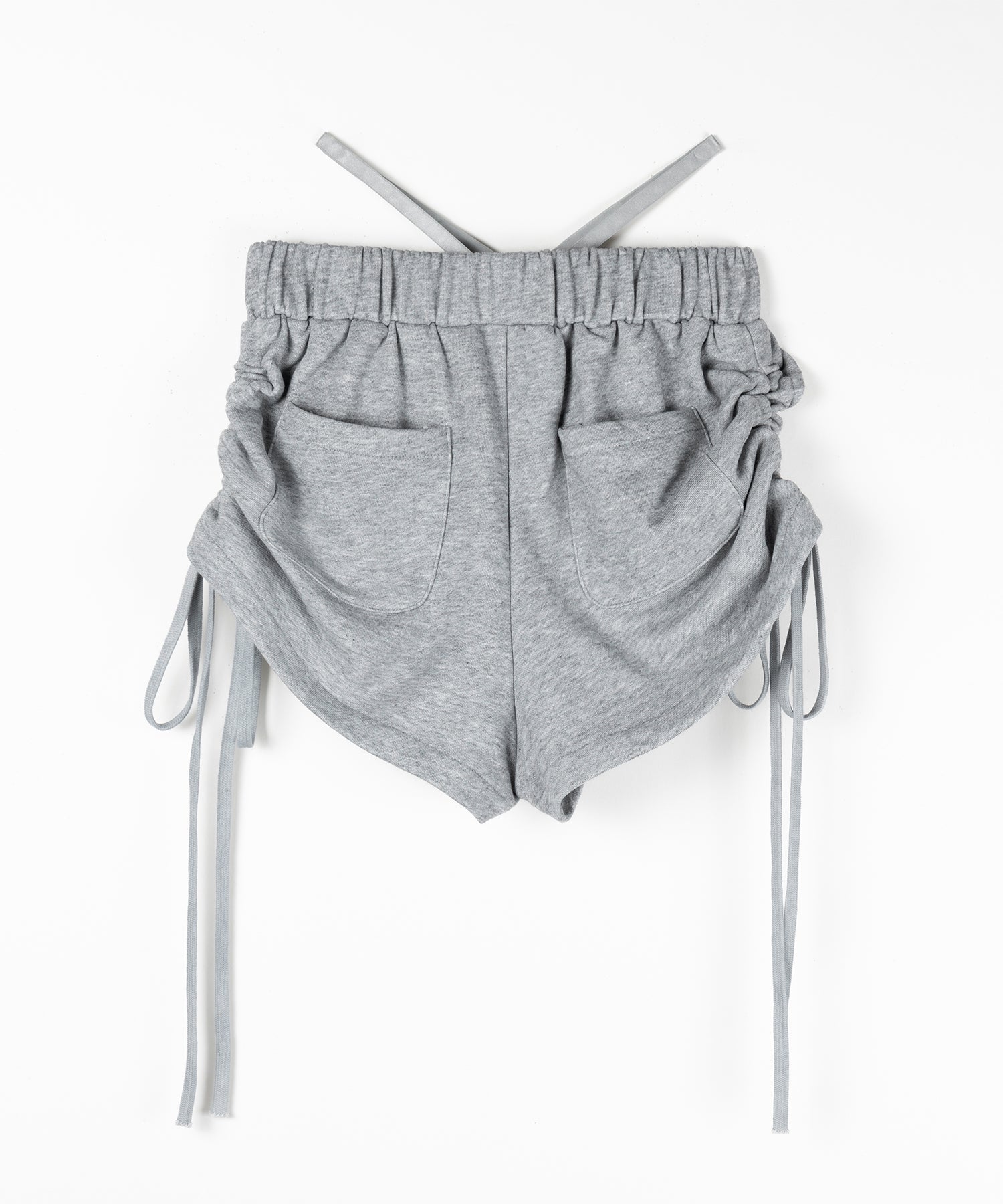 【先行販売】サイドシャーリングストリングショートパンツ