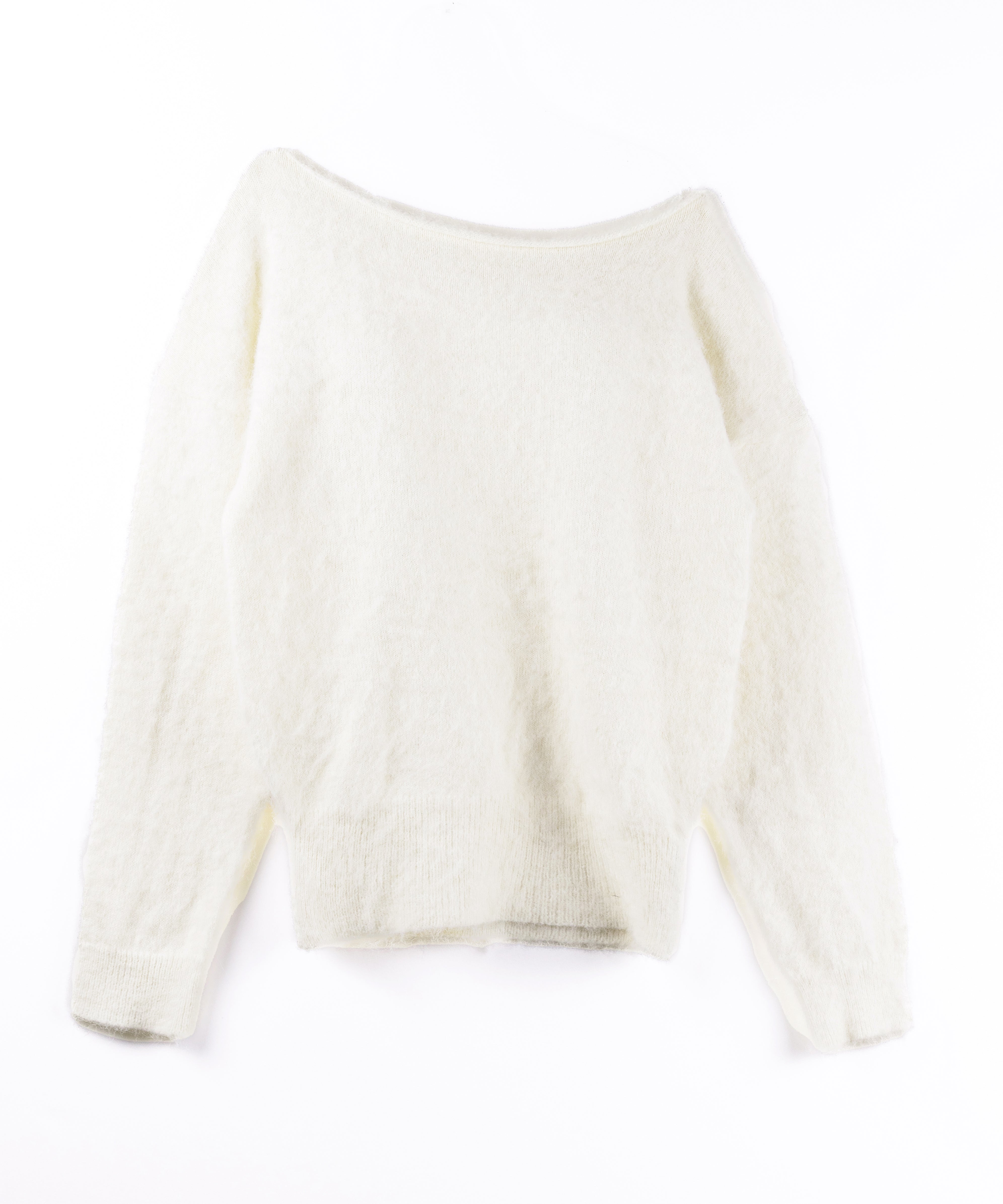 オフショルダーレディニットミニワンピース ／ off shoulder lady knit mini onepiece