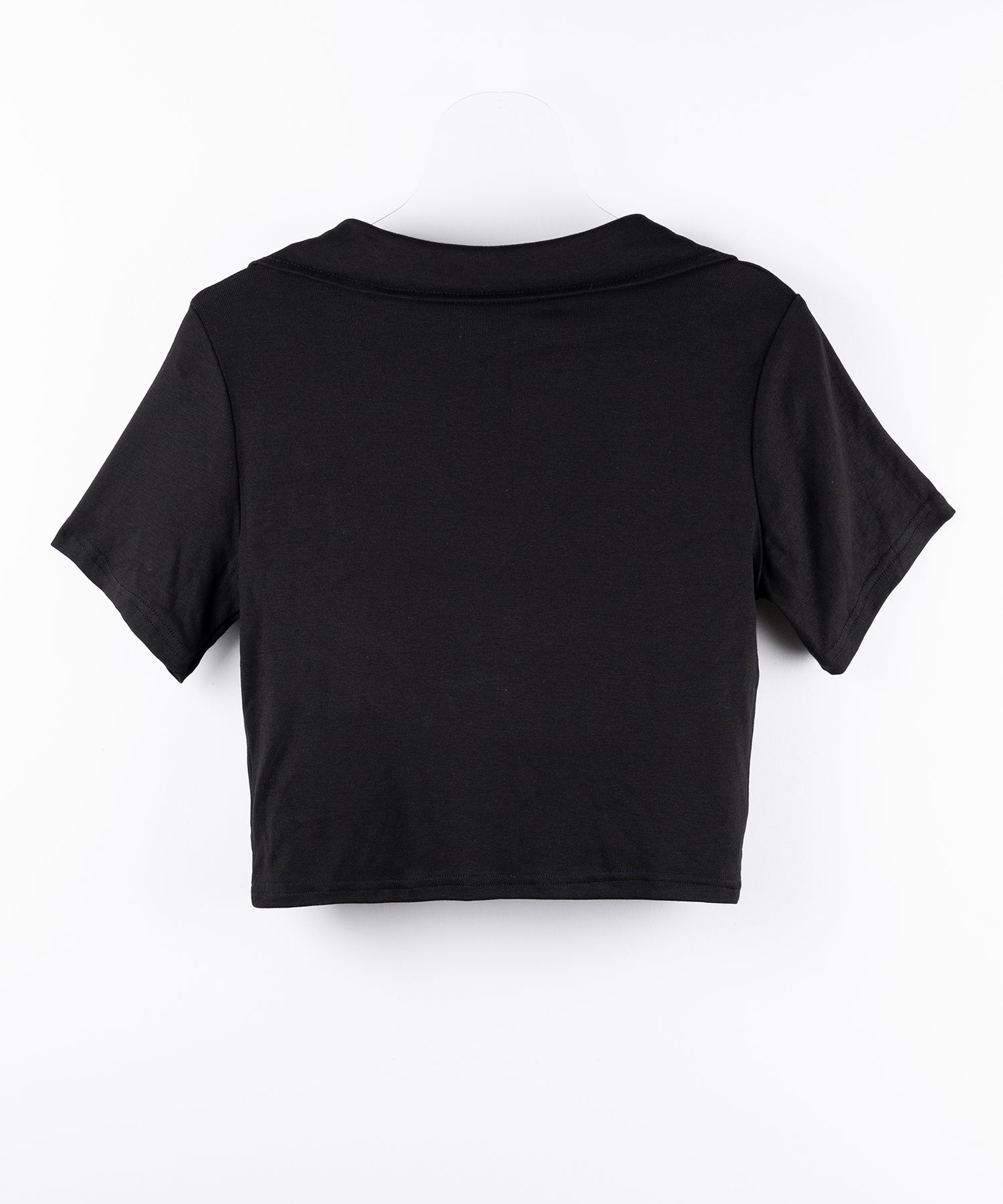 【 ２color 】M LOGO スキッパーショート半袖Tシャツ ／ M LOGO skipper neck short sleeve T-shirt