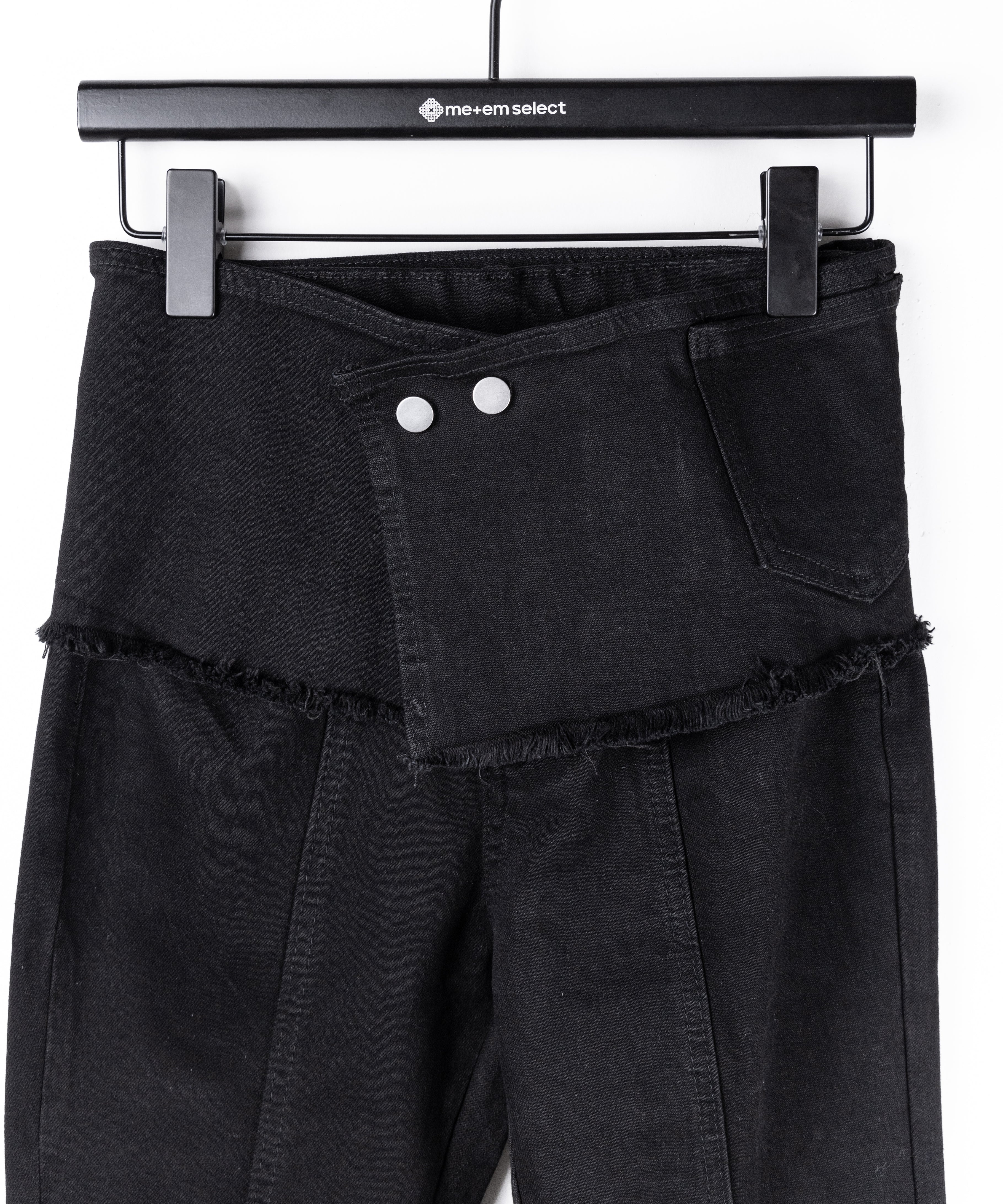 ストラップリボンヴィンテージストレッチフレアデニム ／ strap ribbon vintage stretch flare denim