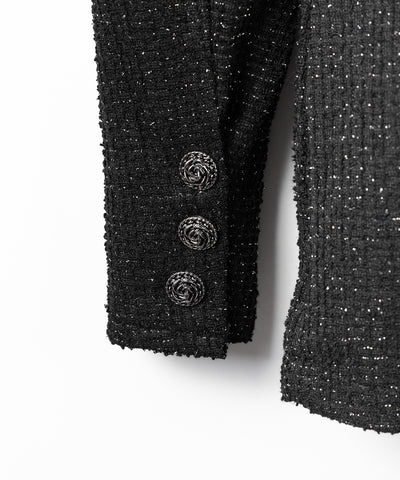 ブラックツイードレディミニオールインワン ／ black tweed lady mini allinone