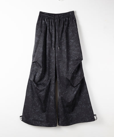 ガーターレイヤードヴィンテージタックワイドパンツ ／ garter layered vintage tack wide pants