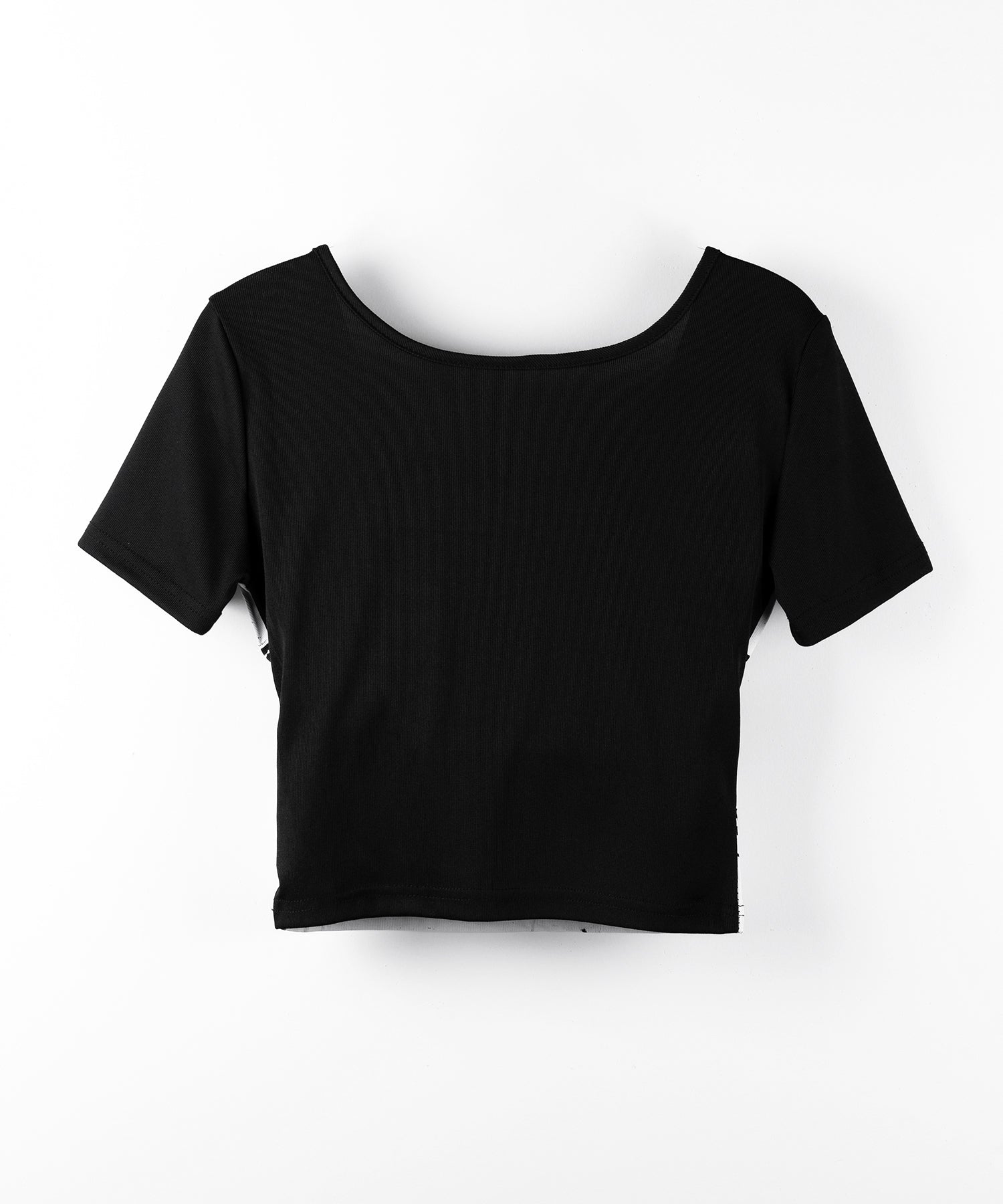 ヴィンテージプリント半袖ショートリブＴシャツ ／ vintage print short sleeve short lib t-shirt