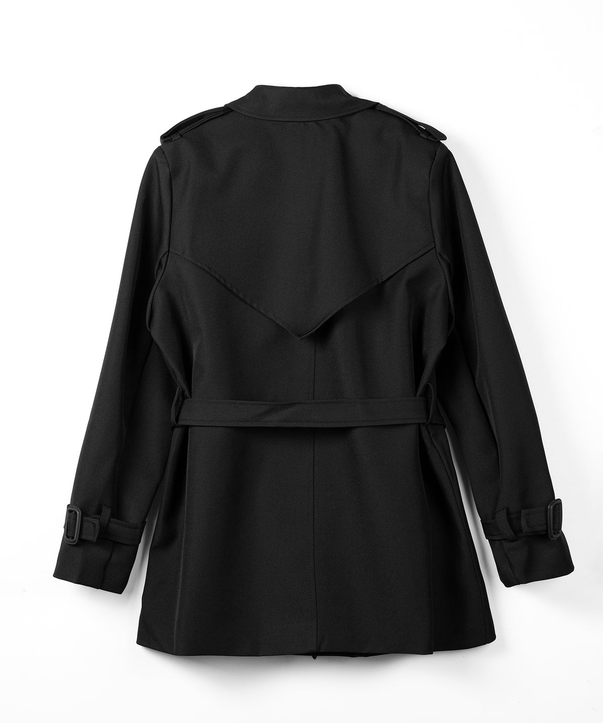 ウエストマークレディミドルトレンチコート ／ waistmark lady middle trench coat