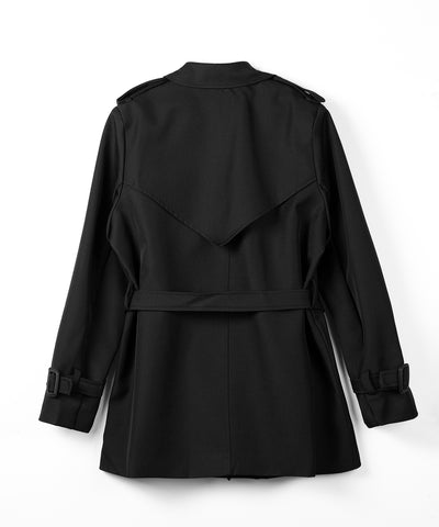 ウエストマークレディミドルトレンチコート ／ waistmark lady middle trench coat