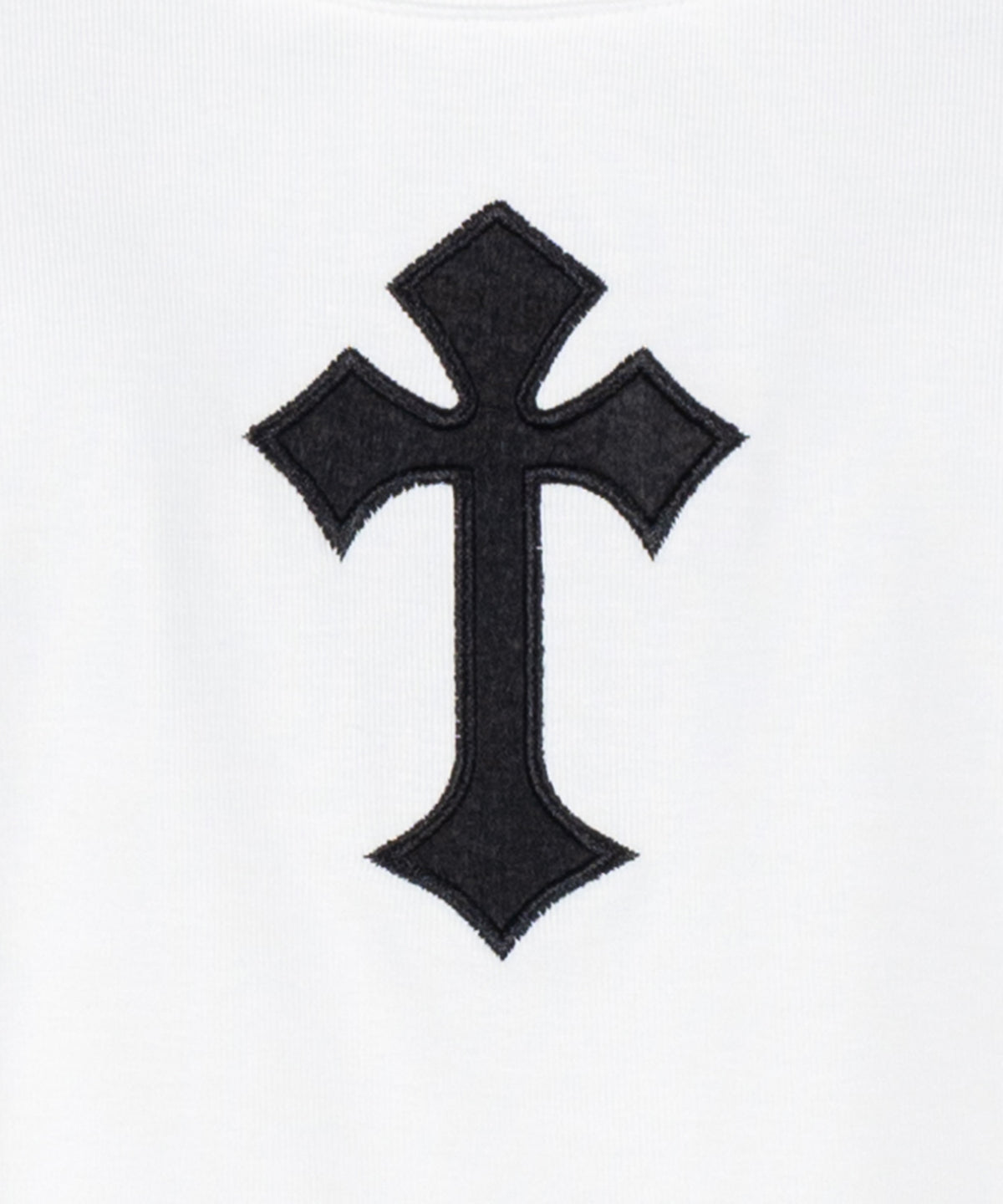 クロスパッチスーパーフィットスリムロンT ／ Cross-patch super fit slim long-sleeve T-Shirt