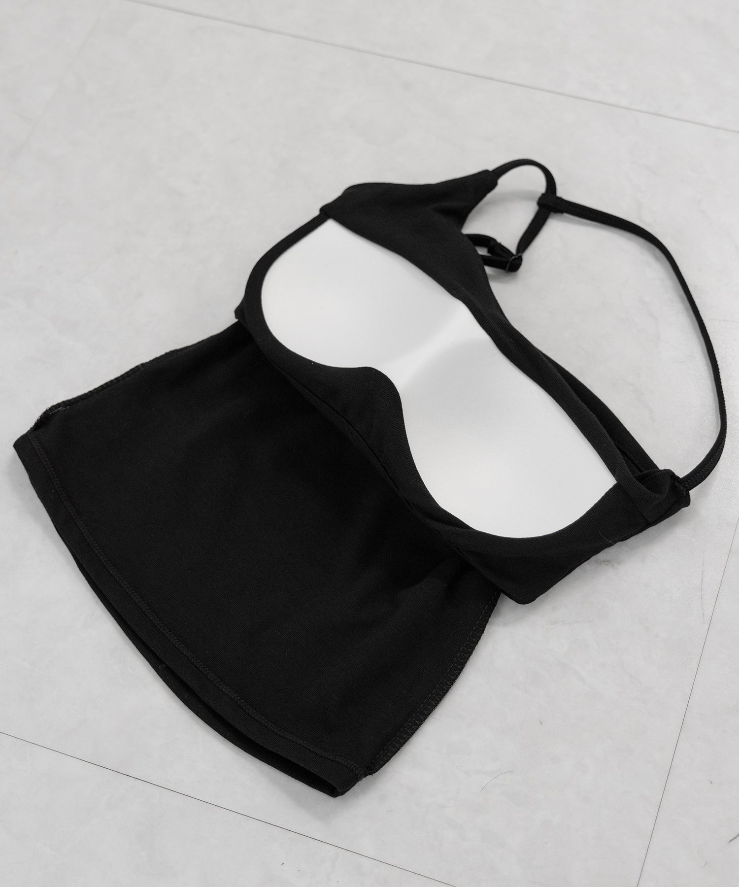 【 ３color ／ カップ付 】ラインストラップワンショルキャミソール ／ line strap one shoulder camisole