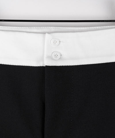 【 ２color ／２size 】バイカラーマイクロミニスパンショートパンツ ／ bicolor micro mini span short pants