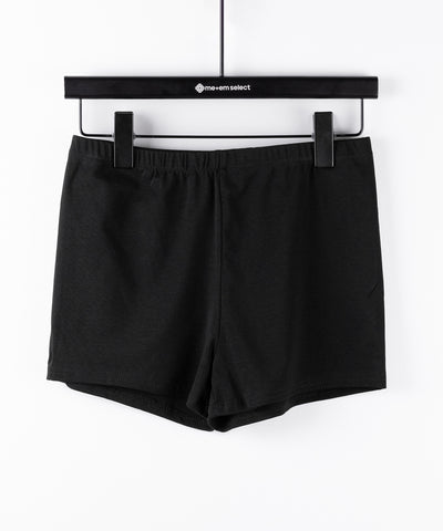 【 ２点セット 】スクエアネックサイドシャーリングミニワンピース＆インナーショートパンツ ワンホンセットアップ ／ square neck side shirring mini onepiece & inner short pants wanghong SETUP
