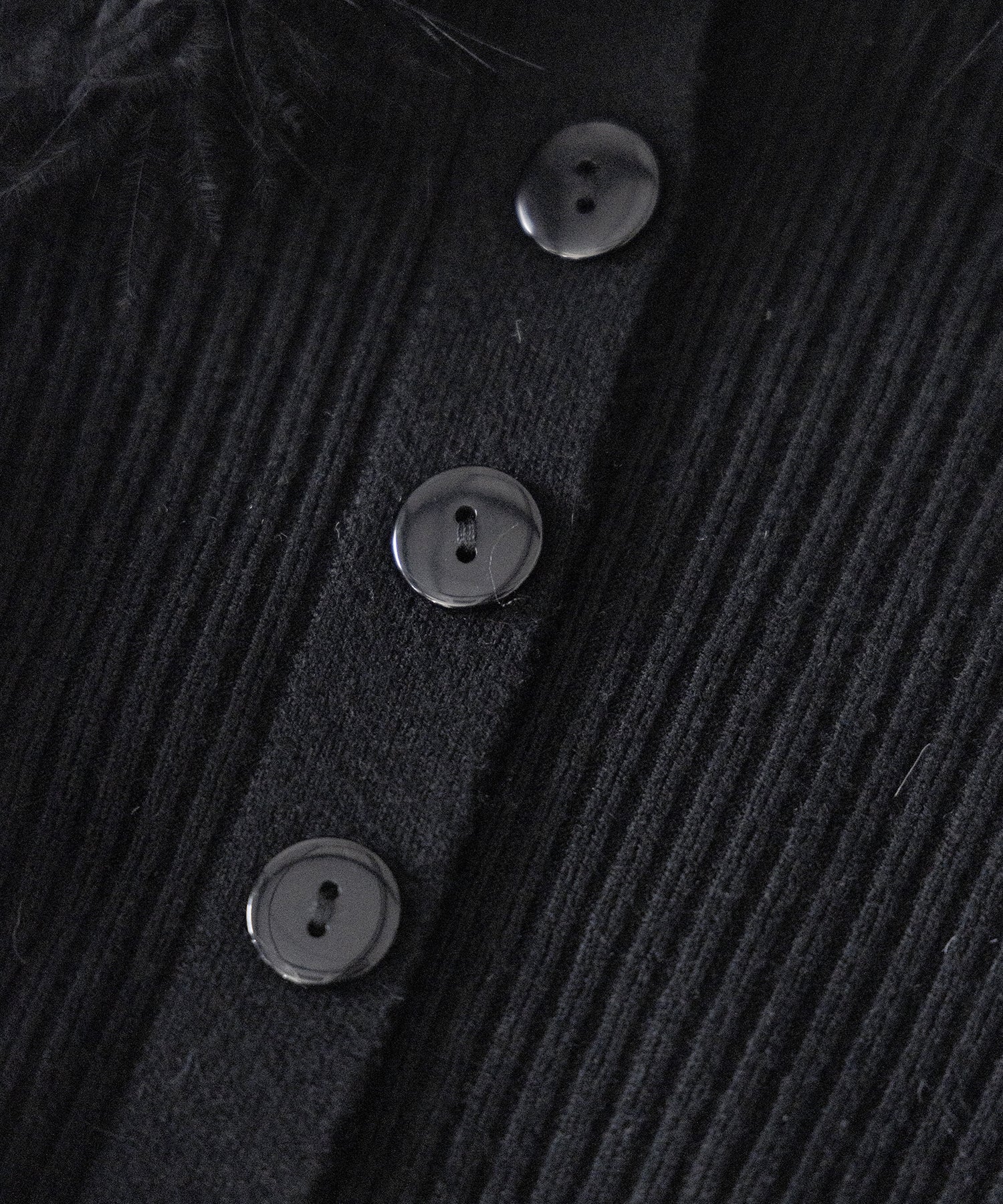 フェザーファー襟オフショルリブニットトップス ／feather fur collar off shoulder rib knit tops