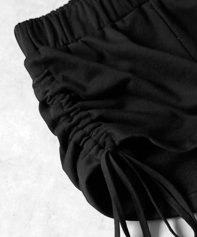 【先行販売】サイドシャーリングストリングショートパンツ