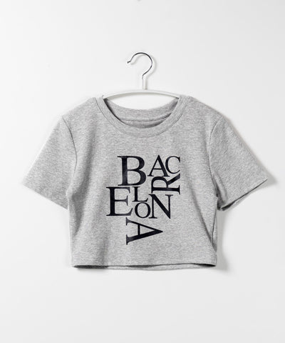 【 ４color 】BACロゴレタリングショートＴシャツ