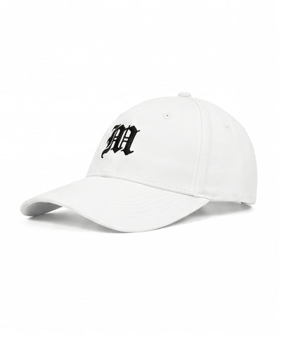 【 新色ホワイト追加！ 】M LOGO embroidery CAP ／ M LOGO 刺繍キャップ