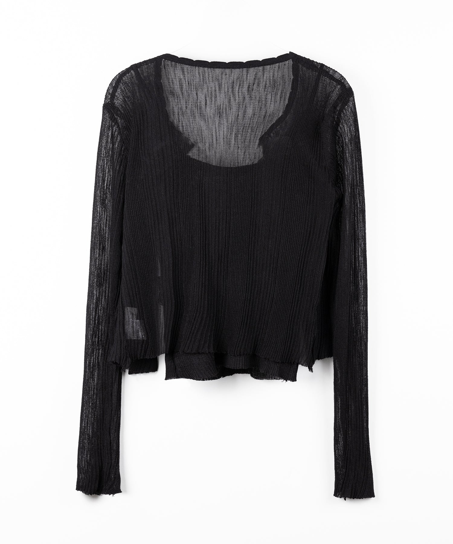 【 2点セット 】フロントレースシアーニットキャミソール ＋カーディガン SET / front lace sheer knit camisole + cardigan set
