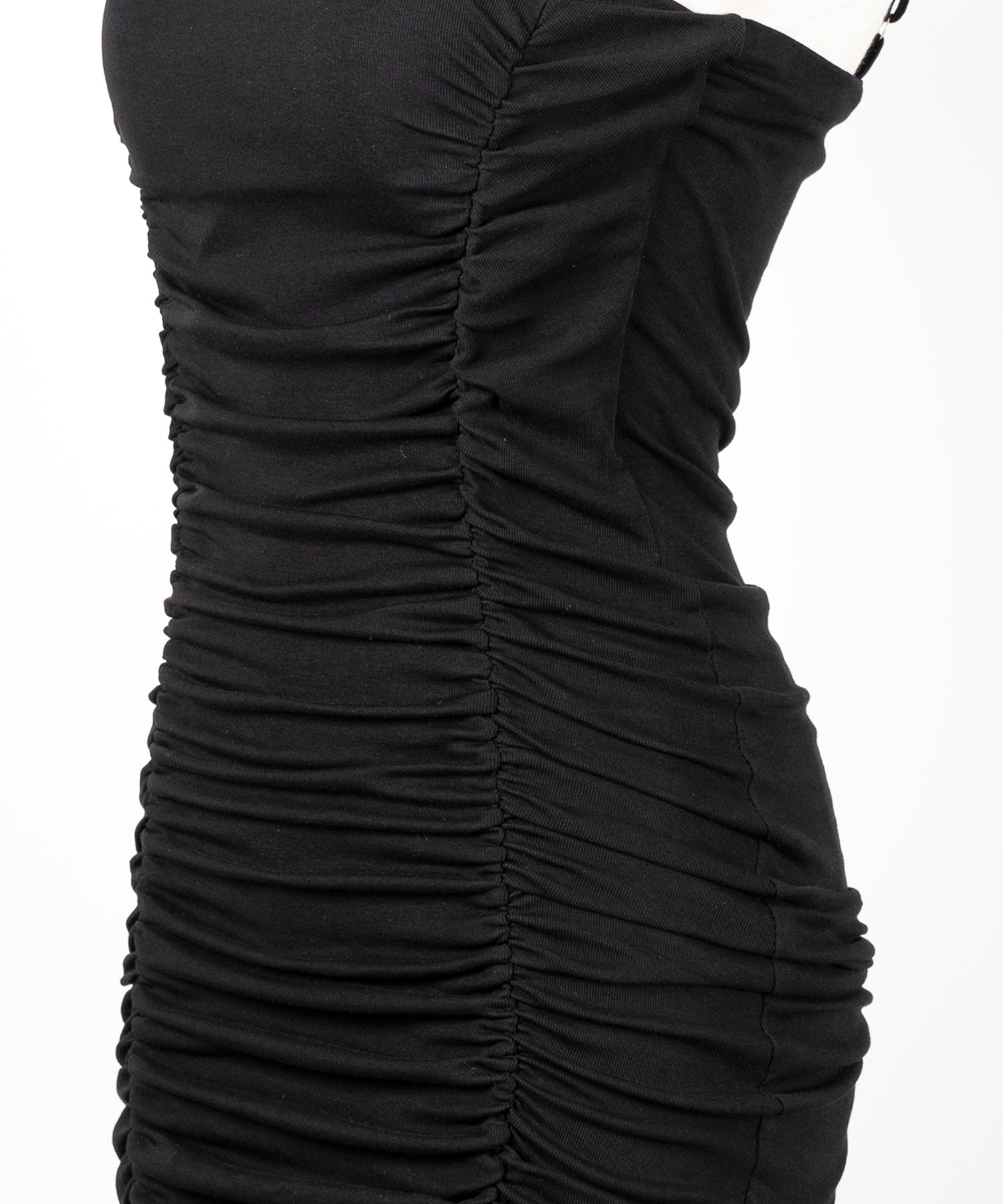 ギャザーシャーリングタイトキャミミニワンピ ／ gathered shirring tight cami mini onepiece