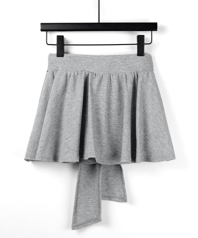 ラップレイヤードフレアミニスカパン ／ wrap layered flare mini skirt pants
