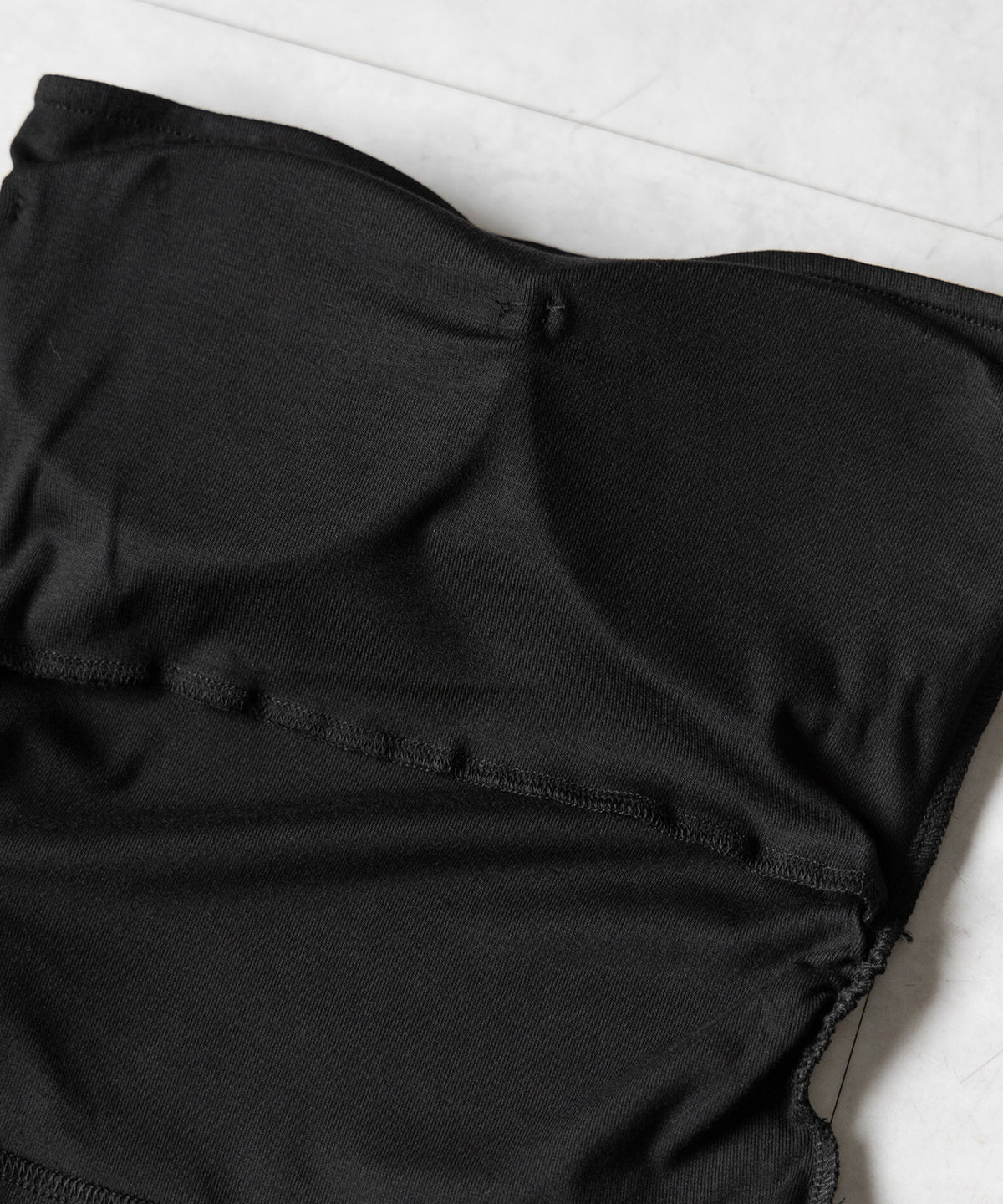 【 セットアップ可能 】ラインストーンロゴベアトップ ／ Rhine stone logo bare top